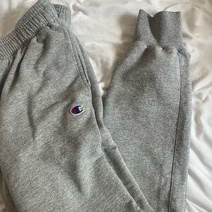 Grey champion sweatpants